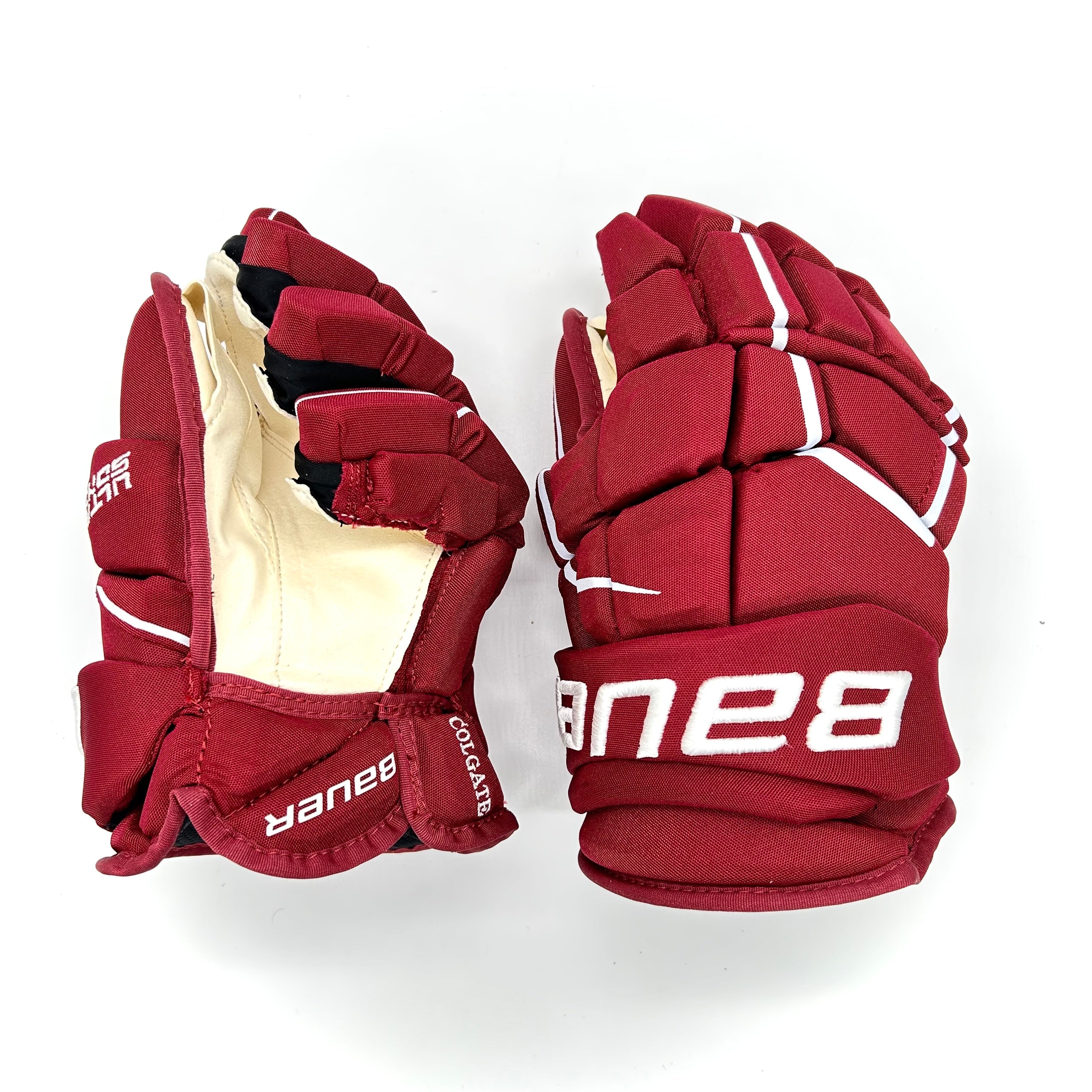 Gants Bauer Supreme Ultrasonic - NCAA Pro Stock - (Marron/Blanc)